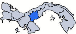 Karte Bistum Penonomé