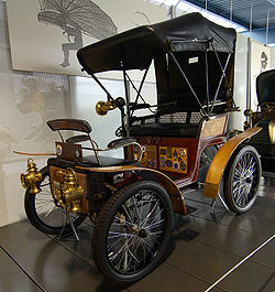 Wartburg-Motorwagen 1898 mit Klappverdeck