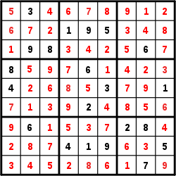 Sudoku Lösungsmöglichkeiten Sudoku Lösungsmöglichkeiten