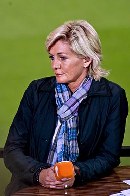 Silvia Neid 2011 nach dem WM-Aus für Deutschland
