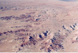 Landschaftsimpressionen über New Mexico