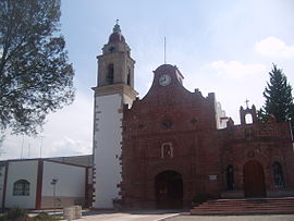 St. Franz von Assisi-Kirche in Apaxco