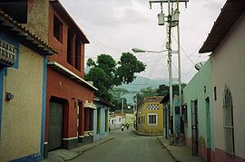 Straßenzug in Puerto Columbia