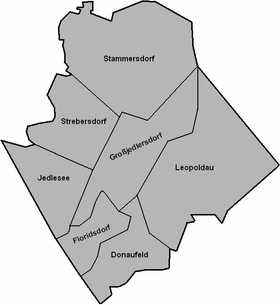 Bezirksteile von Floridsdorf