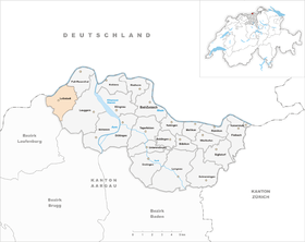 Karte von Leibstadt