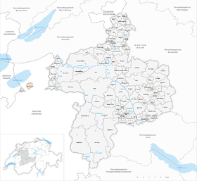 Karte von Münchenwiler