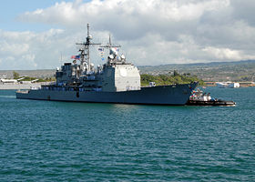 Die Lake Erie 2007 in Pearl Harbor