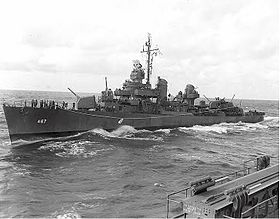 USS Strong im Juli 1943