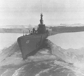 Sennet (SS-408) während der Operation Highjump 1946