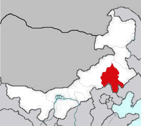 Chifeng, in dem sich das Ar-Horqin-Banner befindet