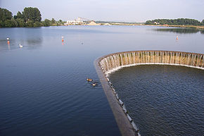 Lippesee mit Staumauer