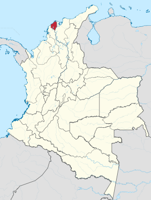 Lage von Atlántico in Kolumbien