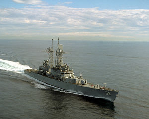 USS Truxtun (CGN-35) 1989 vor San Diego