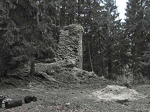 Reste des Burgfriedes
