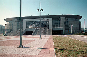Die Belgrad-Arena vom Norden aus gesehen