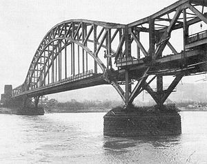 Die Brücken von Remagen im März 1945