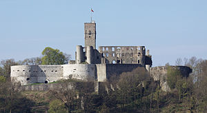 Die Burg Königstein von Nordosten