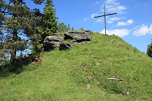 Bild 1: Ansicht des südlichen Teils der Oberburg