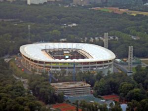 Commerzbank-Arena aus der Luft