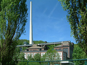 Das Cuno-Kraftwerk in Herdecke mit den ehemals denkmalgeschützten Kesselhäusern