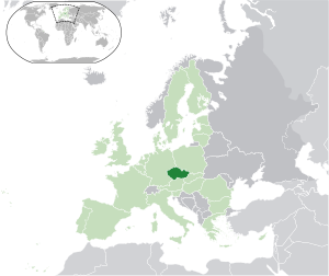 Karte Apostolisches Exarchat Tschechien