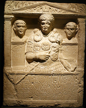 Der Kenotaph für Marcus Caelius ist ein bedeutendes archäologisches Zeugnis der Varusschlacht.