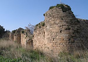 Ruine der Burg Cafarlet, 2008