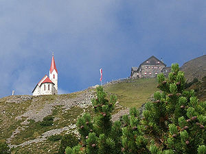 Wallfahrtskirche und Schutzhütte