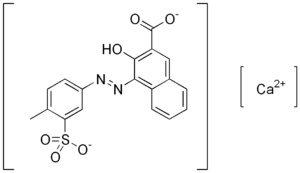 Struktur des Litholrubin BK
