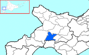 Lage Nisekos in der Präfektur