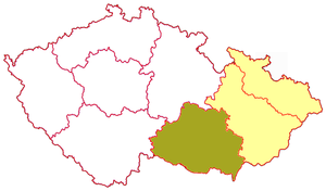 Karte Bistum Brünn