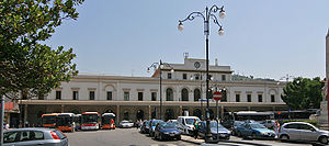 Der Bahnhof von Salerno
