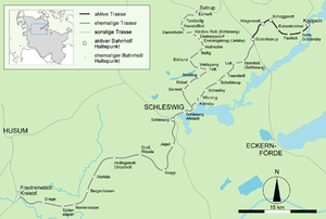 Strecke der Schleswiger Kreisbahn
