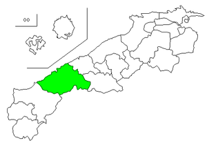 Lage Hamadas in der Präfektur