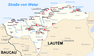 Der Suco Maina II liegt im südlichen Zentrum des Subdistrikts Lautém. Der Ort Maina II liegt im Nordosten des Sucos.