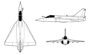 Three view of the Tejas