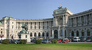 Die Neue Burg, der Südostflügel der Wiener Hofburg