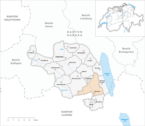 Karte von Reinach