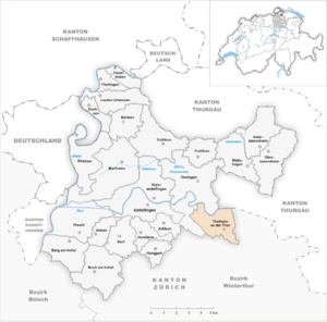 Karte von Thalheim an der Thur