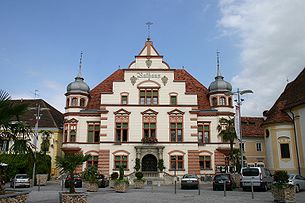 Das Rathaus von Hartberg