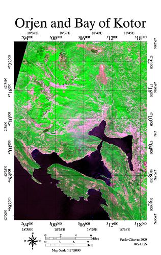 IRS-Liss-Satellitenkarte