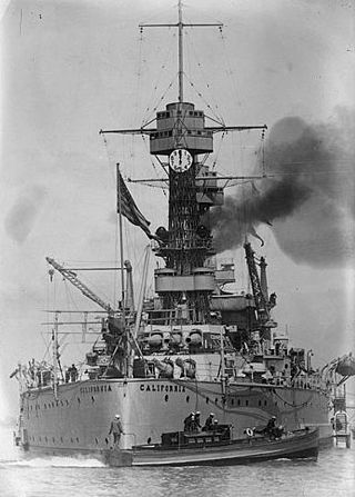 USS California vor dem Umbau