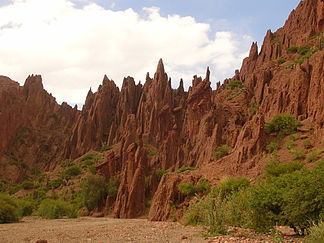 "Cañón del Inca" bei Tupiza