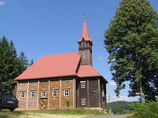 Kirche der Hilfreichen Jungfrau Maria auf dem Gruň