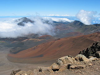 Gipfelregion des Haleakalā