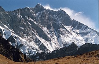 Lhotse-Südwand vom Chukhung Ri