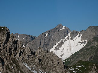 Liechelkopf von der Fiderepasshütte (2.067 m)
