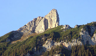 Die Rotspitze von Süden