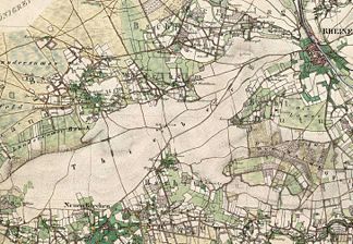 Topographische Karte von 1842