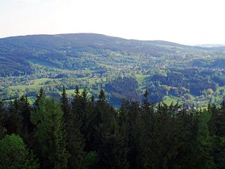 Blick zum Schwarzbrunn